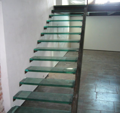 Schody szklane