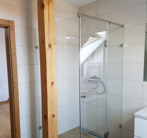 Kabina prysznicowa ze szkła hartowanego