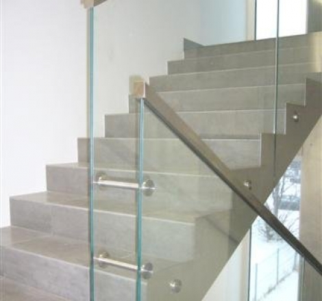 Balustrada szklana